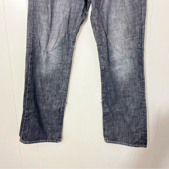 Lucky Brand 361 Vintage Straight Jeans Men’s  Gray  Size 31x32 Distressed - Picture 2 of 15